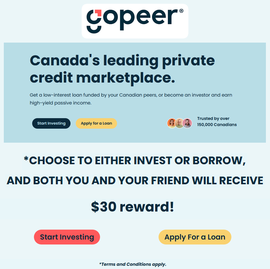 gopeer investing for canadians