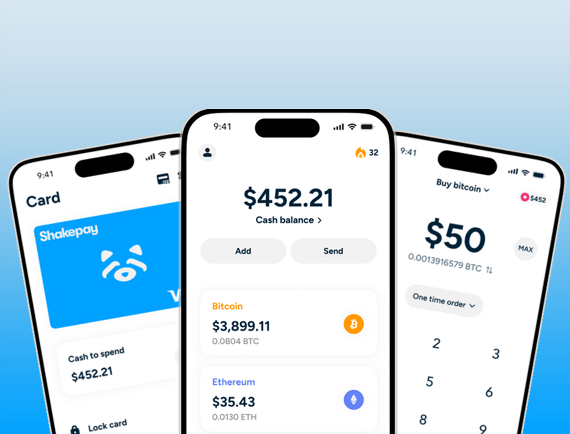 shakepay mobile app